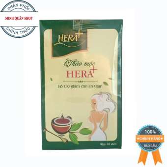 Trà Thảo mộc Giảm cân Hera Plus dạng viên (30 viên)