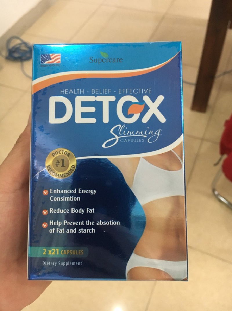 Detox Slimming Capsules - Giảm cân, thanh lọc cơ thể