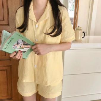 Đồ Bộ Nữ ĐŨI XỐP CAO CẤP tay ngắn quần đùi kiểu dáng đẹp vải mát sang trọng.