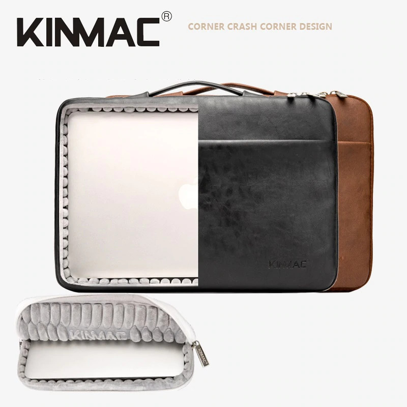 Túi chống sốc Laptop macbook chính hãng KINMAC da PU
