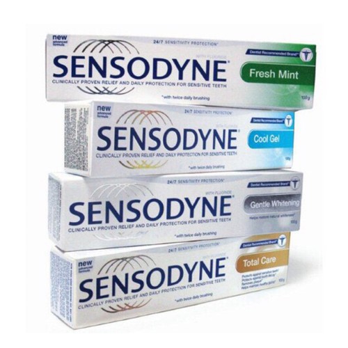 Combo 2 Kem Đánh Răng Sensodyne 100g giảm ê buốt