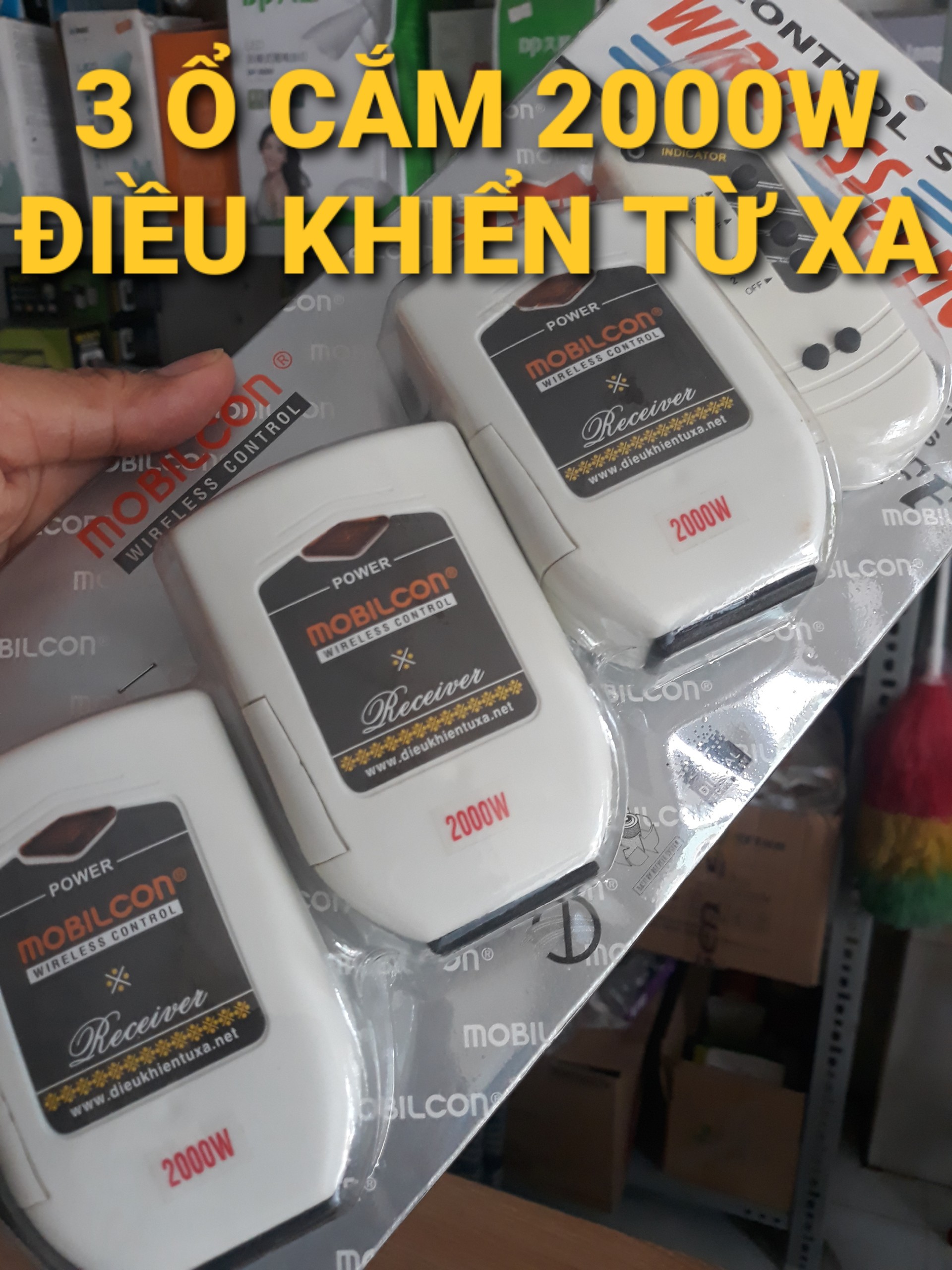 Ổ cắm điện điều khiển từ xa mobilcon
