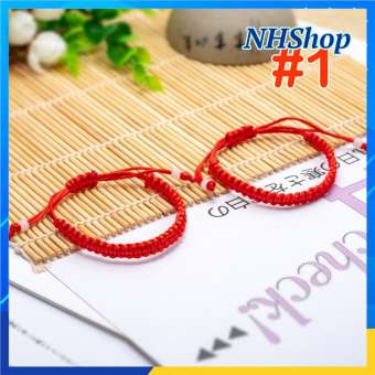 Vòng tay may mắn dây đan HANDMADE đơn giản - NHShop