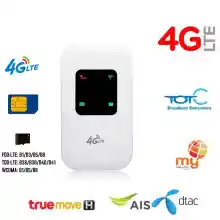 ภาพขนาดย่อของภาพหน้าปกสินค้า4G Wifiเราเตอร์มินิเราเตอร์ 3G 4G Lteบรอดแบนด์ไร้สายพ็อกเก็ตWi FiฮอตสปอตรถWi-Fiเราเตอร์Mifiพร้อมช่องใส่ซิมการ์ด จากร้าน Good Timess บน Lazada