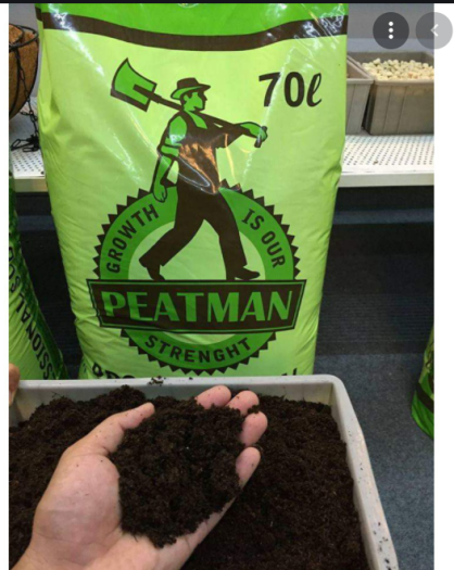 Đất hữu cơ PEATMAN ( PEAT MOSS) chuyên dùng ươm hạt giống túi 1kg tách lẻ ( túi zip)