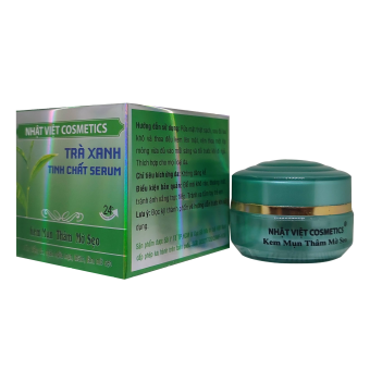 Kem trà xanh mụn thâm mờ sẹo 10g - NHẬT VIỆT COSMETICS