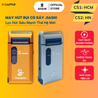 Máy cạo râu Yandou lưỡi ngang vỏ nhôm, thiết kế nhỏ gọn, lưỡi dao mỏng cạo sạch và nhanh tróng - MCR05