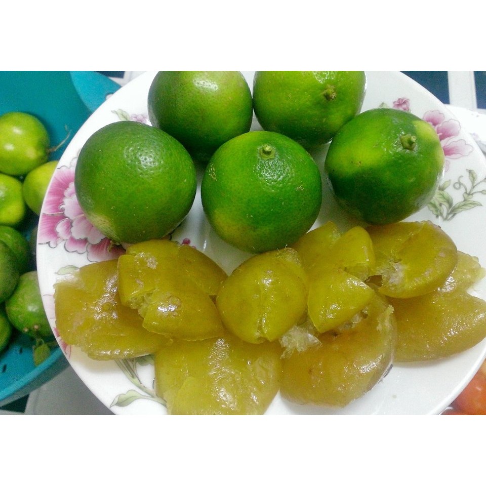 Mứt chanh xanh - Nguyên liệu làm bánh trung thu