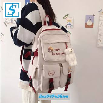 Cặp Học Sinh Cấp 3 , Cấp 2 Nữ -Version Hàn Quốc Ulzzang- Ba lô đi học cấp 2 cấp