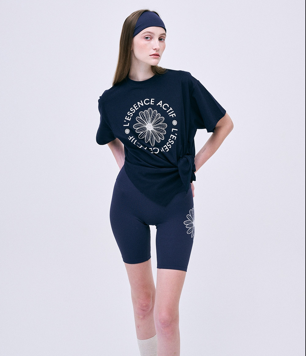 MARDI MERCREDI SIDE SLIT T-SHIRT ACTIF EMBLEM - 6 Colors (2024 NEW)