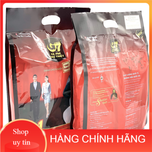 Có tem- Cà phê sữa G7 3in1 Trung Nguyên (50 Gói)  - cafe g7
