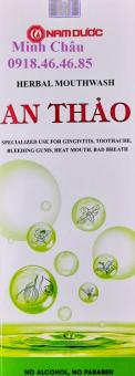 Nước súc miệng dược liệu An thảo