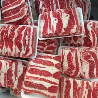 Thịt Ba Chỉ Bò Mỹ Cuộn, Dải Khay 500G - Giao Hỏa Tốc Hà Nội  2H - Đồ Ăn Vặt JUN FOOD