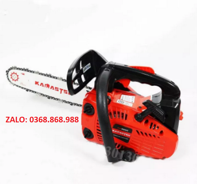 Máy cưa xích chạy xăng KAMATSU mini - may cua xich chay xang lam 3 tấc trọng lượng 3.5kg