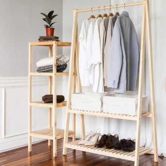 [FREESHIP] Tab Đầu Giường 2 Tầng Gỗ Thông Hàn Quốc - Decor Phòng Đẹp