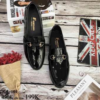 Giày Tây Nam Khóa Kim Loại Lịch Lãm FS01