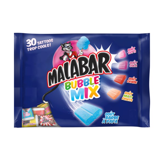 Kẹo cao su Bubble Mix 214g