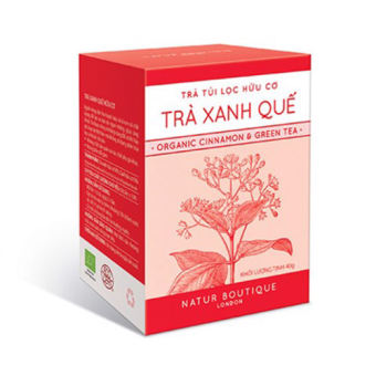TRÀ XANH QUẾ HỮU CƠ TÚI LỌC FITO 36G 20 TÚI LỌC/36G