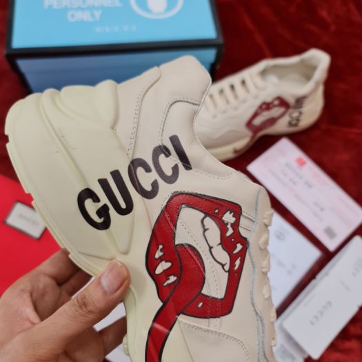 Giày Gucci Rhyton Môi Lưỡi Cao Cấp
