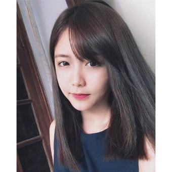 Thuốc nhuộm tóc màu Nâu đen ánh khói + Tặng trợ nhuộm, gang tay