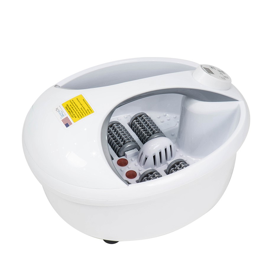 Bồn ngâm chân, bồn ngâm chân massage, bồn ngâm mát xa chân, bồn ngâm chân massage đa năng Senere Life USA SLFTSP17, với thiết kế 6 con lăn massage giúp massage toàn diện ở gan bàn chân của bạn.