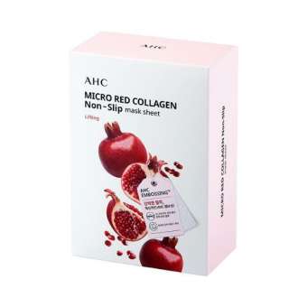 Mặt nạ giấy AHC Micro Red Collagen Non-Slip Mask 10 miếng