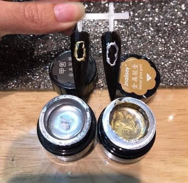 Gel nhũ metan ,gel vẽ metan siêu đặc siêu mịn,vẽ siêu đẹp - trùm nail mi