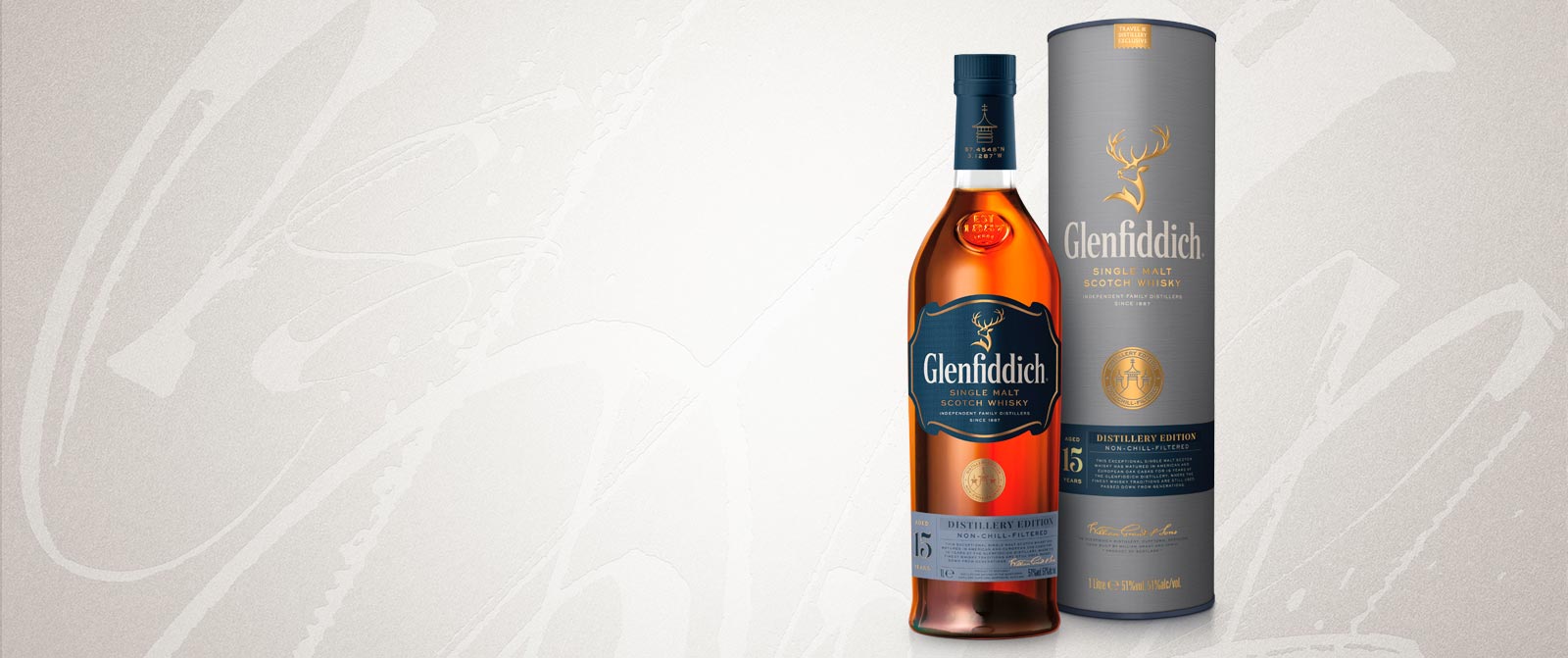 Glenfiddich 15 Years Old Distillery Edition Single Malt Scotch Whisky 1 Liter 51 Alc Come With Box Lazada Singapore