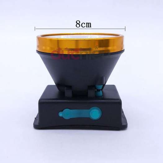 Đèn pin đội đầu siêu sáng có ánh sáng vàng, đèn đội đầu, đèn pin đeo đầu, đèn pin đeo trán, đèn soi ếch, đèn bắt ếch - Đức Hiếu Shop