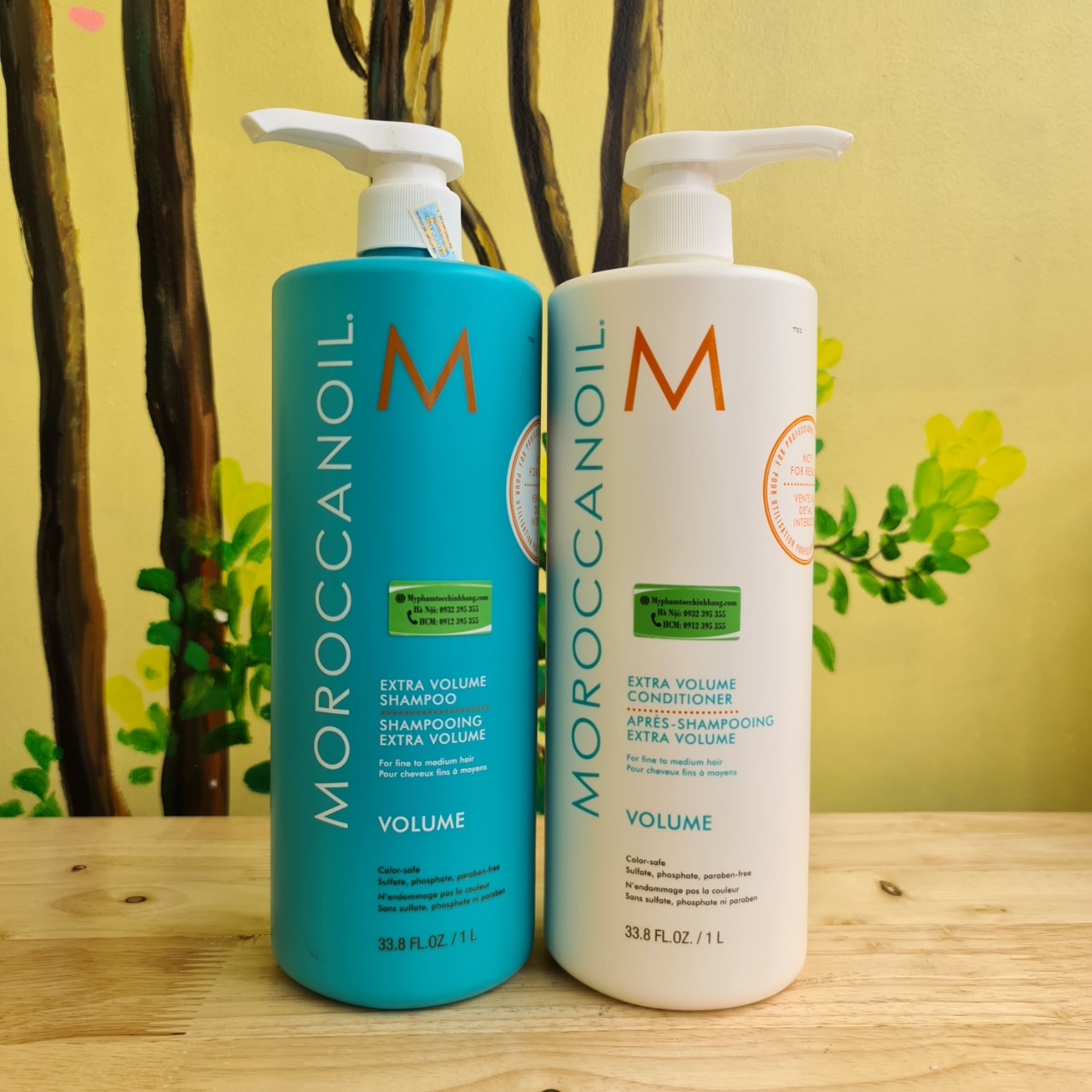 DẦU GỘI XẢ MOROCCANOIL PHỤC HỒI ĐỘ ẨM MOROCCANOIL REPAIR 1000ML - 500ml HÀNG HÃNG