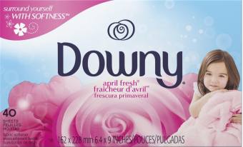 Giấy thơm quần áo Downy April Fresh Fraicheur 40 tờ của Mỹ
