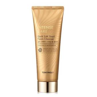 Sữa rửa mặt chống lão hóa ốc sên vàng 24k Tonymoly Intense Care Gold 24k Snail Foam Cleansing