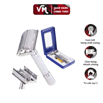 Bàn cạo râu inox cổ điển