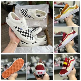 Giày Vans Caro buộc dây hàng cao cấp full box bill 🎁 Freeship 🎁 Giày sneaker Van dành cho nam nữ