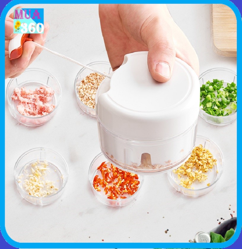 Máy xay tỏi ớt các nguyên liệu làm gia vị và xay đồ dùng mini cầm tay thế hệ mới