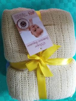 Chăn lưới xuất Nga 110 x 120cm chống ngạt cho bé