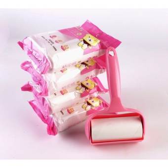 COMBO Cây Lăn Bụi Quần Áo + 2 Cuộn Lăn Dễ Dàng Lấy Bụi Trên Bề Mặt, Lông Chó Mèo