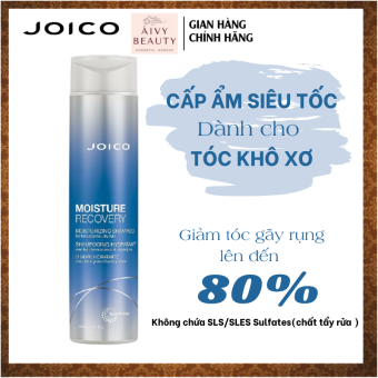 Dầu Gội Phục Hồi Độ Ẩm và Dưỡng Tóc Mềm Mượt JOICO Moisture Recovery Shampoo 300ml - Mẫu mới