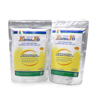 Tinh màng gạo lứt Extra - Fo nguyên chất từ tinh chất màng gạo lứt, bột cám gạo lứt