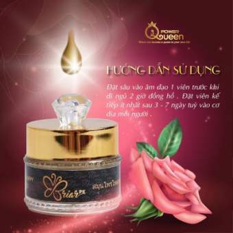 1 hộp 10 viên đặt thảo mộc tầm Xuân briar hỗ trợ se khít và làm sạch tầm Xuân Briar