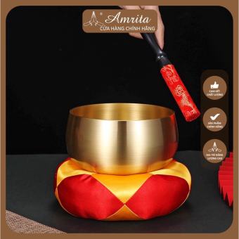 Chuông tụng kinh Đài Loan - Chuông mõ tụng kinh - chuông mõ giá rẻ - chuông mõ đồng - Amrita