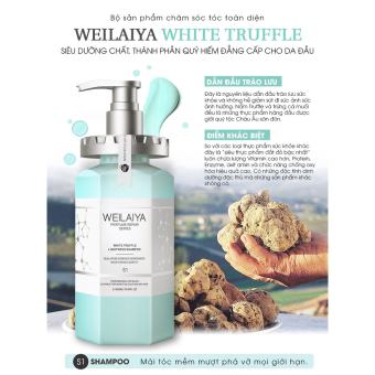 Dầu Gội Đầu Dưỡng Tóc Suôn Mượt Chuẩn Salon - Phục Hồi Đa Tầng Nấm Truffle Weilaiya - Phục Hồi Tóc Hư Tổn Khô Xơ Sạch Gàu Lưu Hương Nước Hoa 450ml