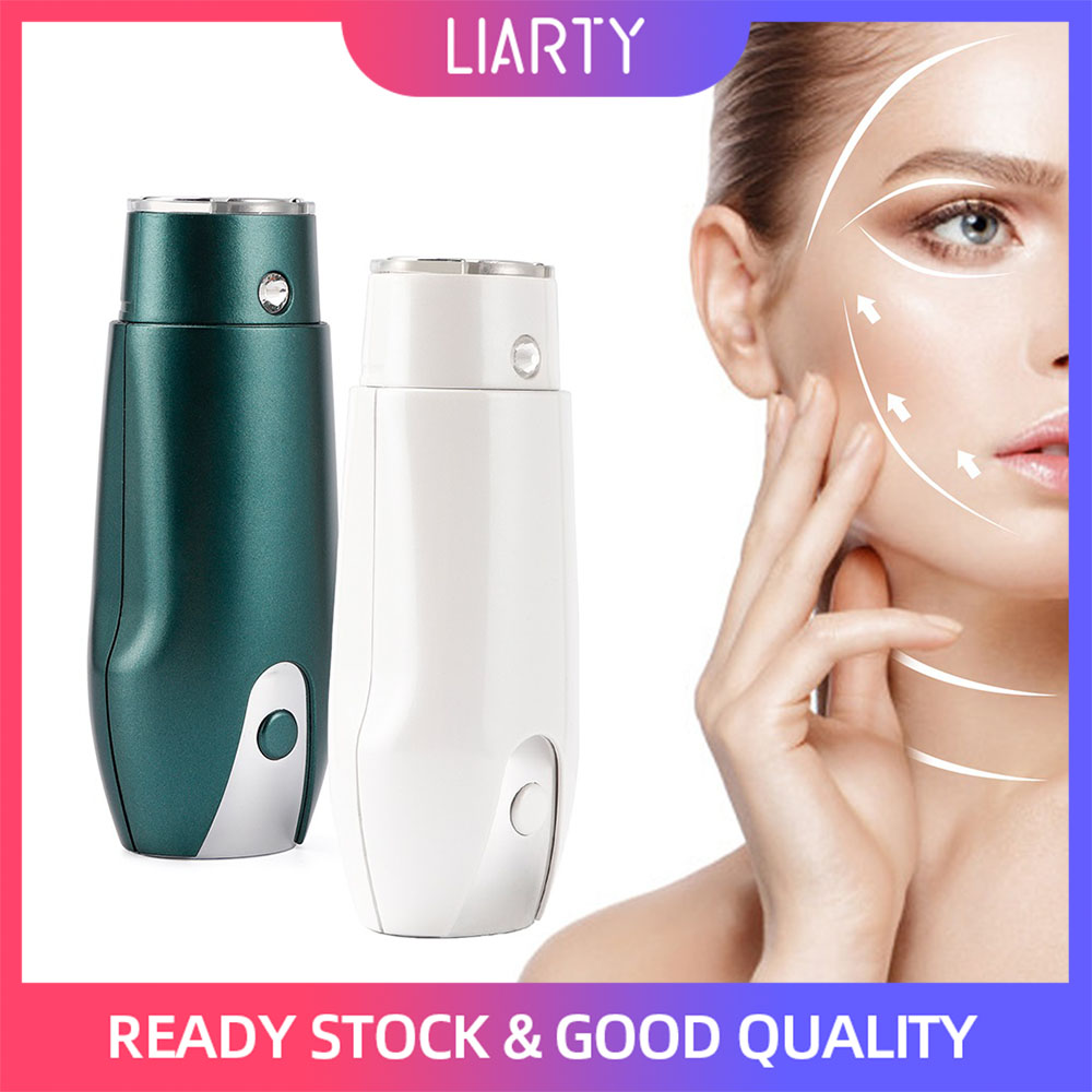 Gambar LIARTY Chargeable Mini Hifu Ultrasonic Face Lifting Device EMS Micro Current Skin Tighten Wrinkle Removal Home SPA Device