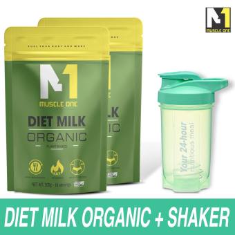 (Combo 2 túi)  Sữa Gỉam Cân -Thay Thế Bữa Ăn - Gỉam Mỡ Diet Milk M1 - 100% Organic- Túi 500g