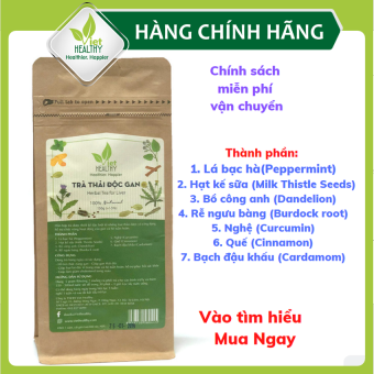 Trà thảo dược- Trà giải độc gan Viet Healthy 150gr