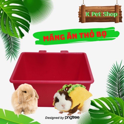 Máng ăn thái lan ?? free ship ?? chén bát ăn cho thỏ bọ sóc hamster thú cưng