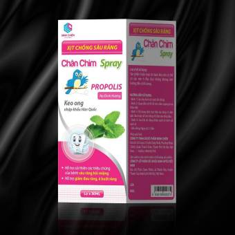 Xịt Chống Sâu Răng Chân Chim Spray - Thành phần Keo ong Nhập Khẩu Hàn Quốc- Giúp Cải Thiện Các Triệu Chứng Của Bệnh Sâu Răng, Hôi Miệng, Giảm Đau Răng, Ê Buốt - VNmart Online