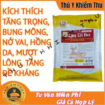 Túi 1 kg Siêu Tăng Tốc Heo, tăng cân, tăng tốc heo, lợn, bung mông, nở vai, hồng da - Khiêm Thu
