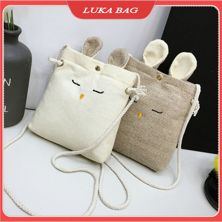 Túi Tote Vải Đeo Chéo Canvas Bag  Đẹp Đi Học Ulzzang Tx171