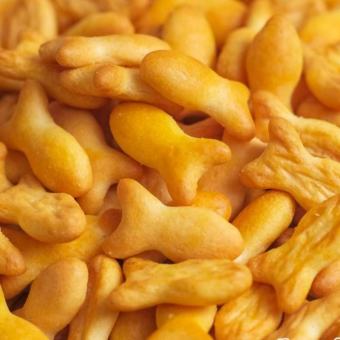 200g Bánh qui bơ sữa hình con cá dễ thương các bé đều mê